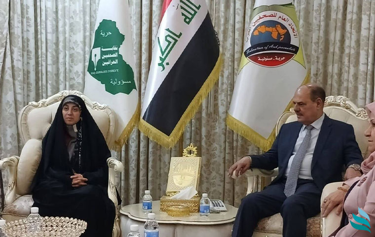 دیدار مشاور رئیس سازمان فرهنگ و ارتباطات با بانوان عراقی