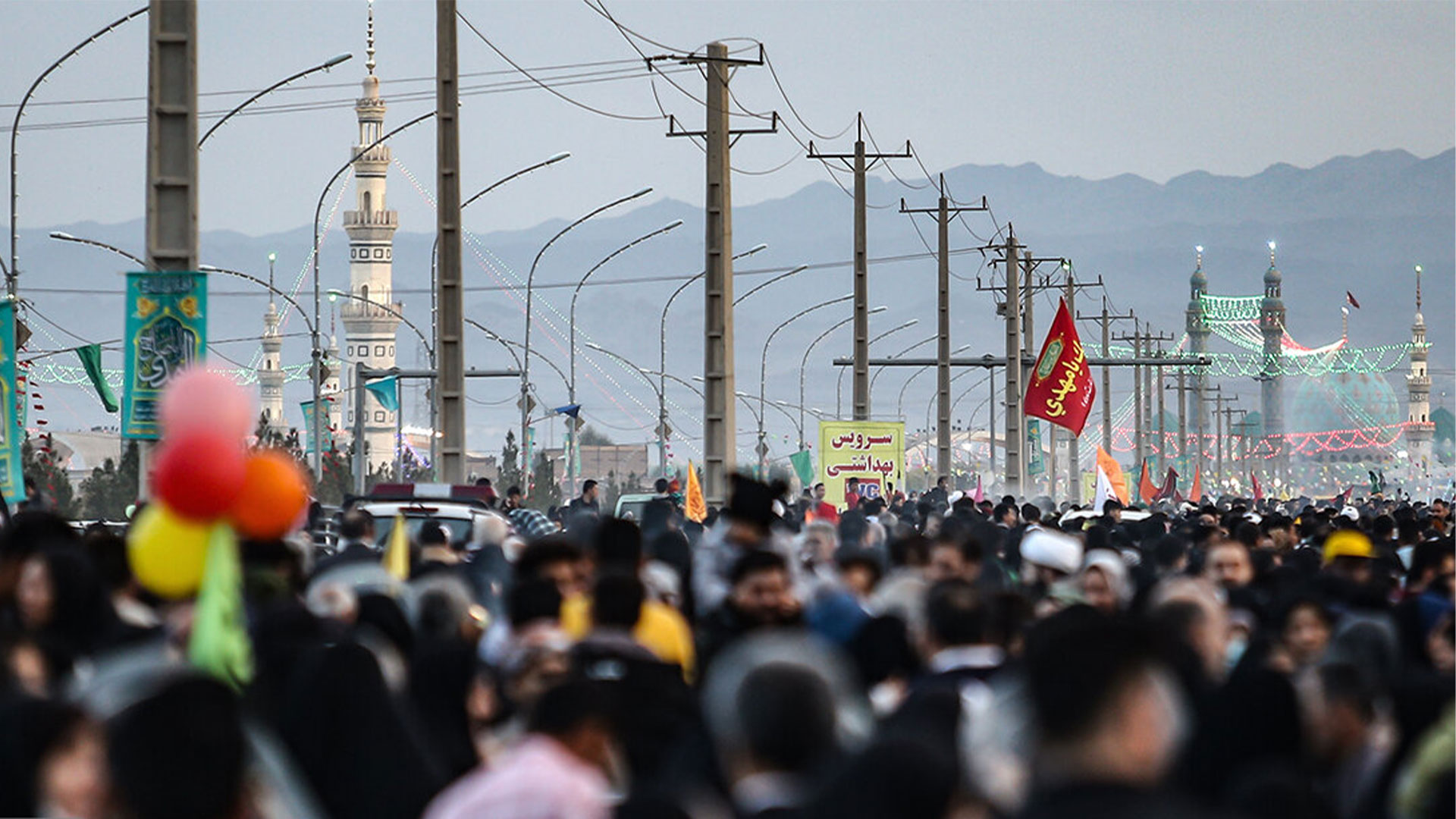 حضور ۶۰ بانوی طلبه جهادگر در مسیر عاشقی